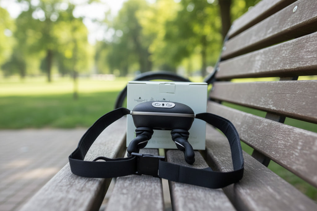 Portable Deep Tissue Massage Assistant - Black (Wrapped Fabric)