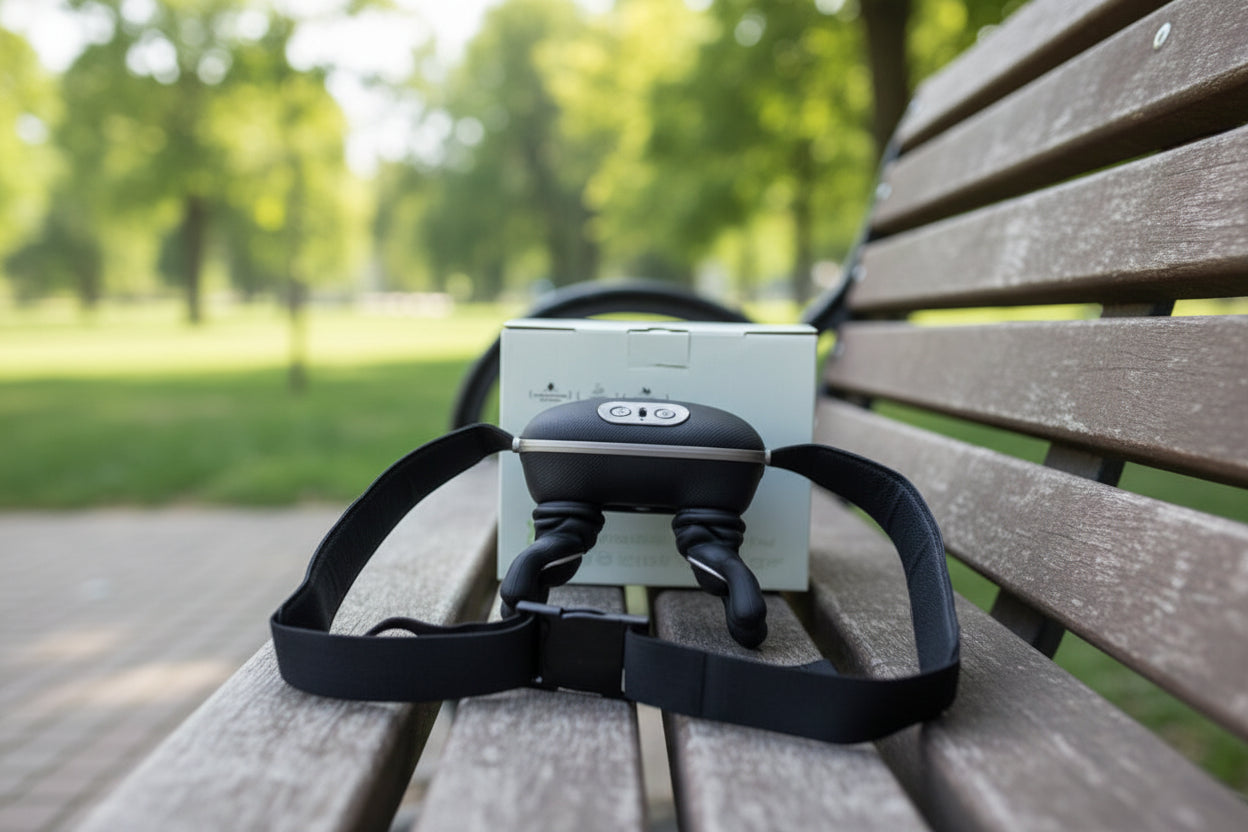 Portable Deep Tissue Massage Assistant - Black (Wrapped Fabric)