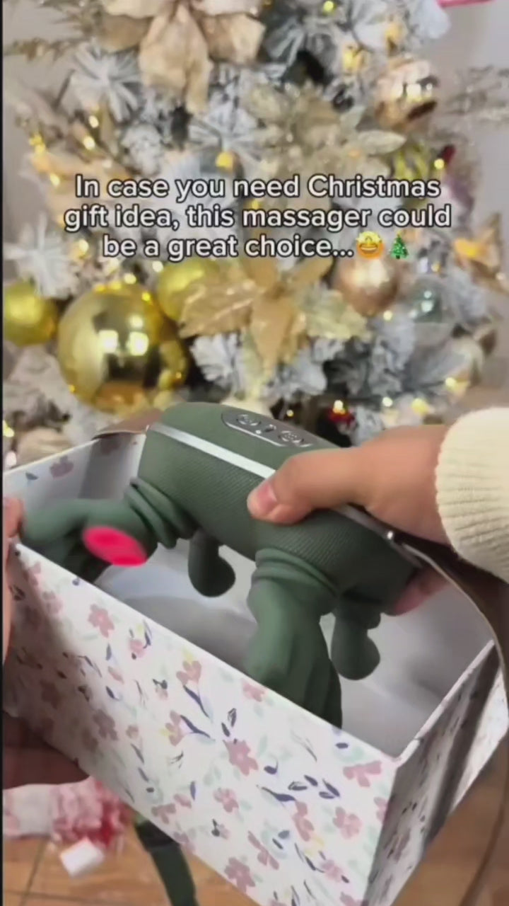 Portable Deep Tissue Massage Assistant - Black (Wrapped Fabric)